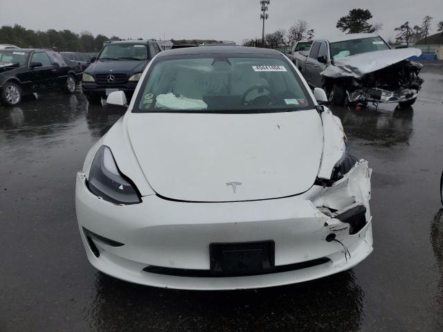 5YJ3E1EA5MF018460 - 2021 TESLA MODEL 3 WHITE photo 5