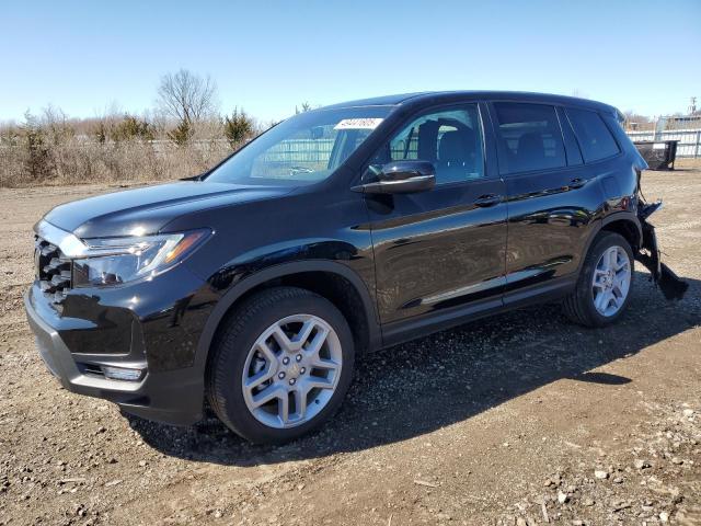 5FNYF8H5XRB018813 - 2024 HONDA PASSPORT EXL BLACK photo 1