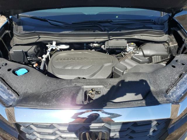 5FNYF8H5XRB018813 - 2024 HONDA PASSPORT EXL BLACK photo 12