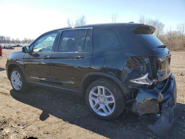 5FNYF8H5XRB018813 - 2024 HONDA PASSPORT EXL BLACK photo 2