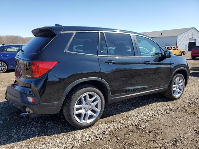 5FNYF8H5XRB018813 - 2024 HONDA PASSPORT EXL BLACK photo 3