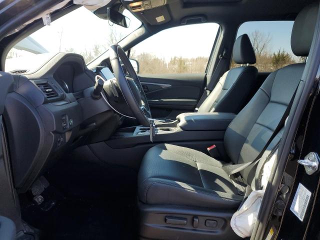 5FNYF8H5XRB018813 - 2024 HONDA PASSPORT EXL BLACK photo 7