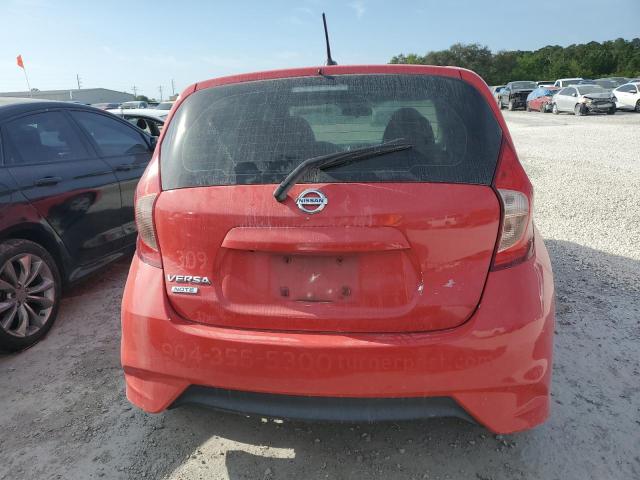3N1CE2CP5HL368582 - 2017 NISSAN VERSA NOTE S RED photo 6