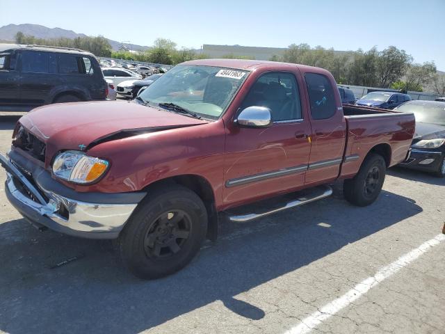 5TBRT34122S278054 - 2002 TOYOTA TUNDRA ACCESS CAB BURGUNDY photo 1