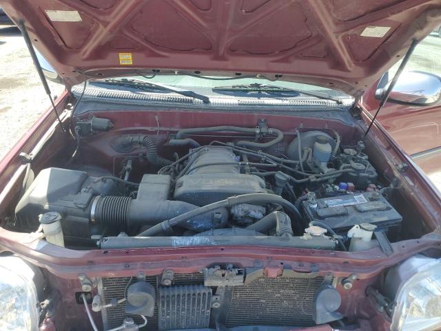 5TBRT34122S278054 - 2002 TOYOTA TUNDRA ACCESS CAB 勃艮第红 照片 11