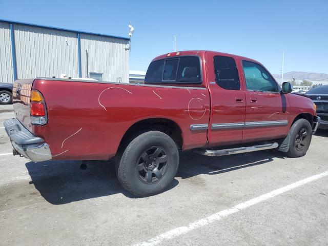 5TBRT34122S278054 - 2002 TOYOTA TUNDRA ACCESS CAB BURGUNDY photo 3