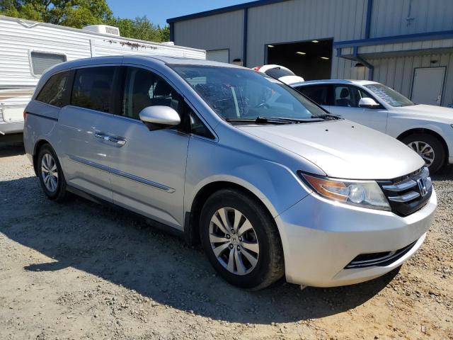 5FNRL5H6XEB036985 - 2014 HONDA ODYSSEY EXL SILVER photo 4