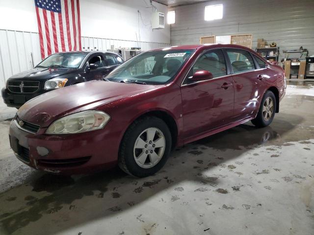 2G1WT57K691138108 - 2009 CHEVROLET IMPALA 1LT RED photo 1