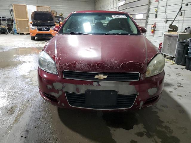 2G1WT57K691138108 - 2009 CHEVROLET IMPALA 1LT RED photo 5