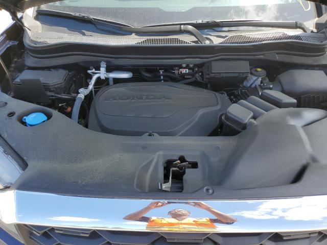 5FNYF8H52NB032327 - 2022 HONDA PASSPORT EXL BLUE photo 12