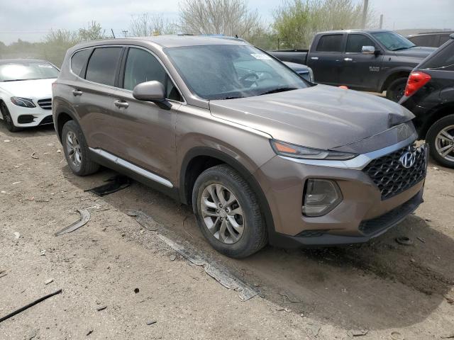 5NMS2CAD7KH012798 - 2019 HYUNDAI SANTA FE SE BROWN photo 4