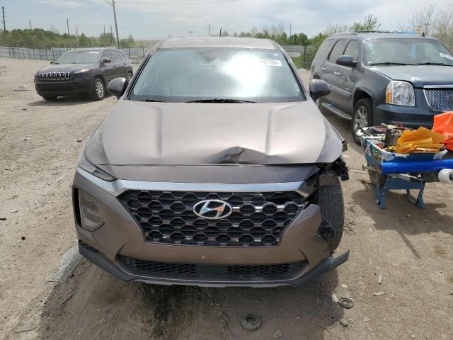 5NMS2CAD7KH012798 - 2019 HYUNDAI SANTA FE SE BROWN photo 5