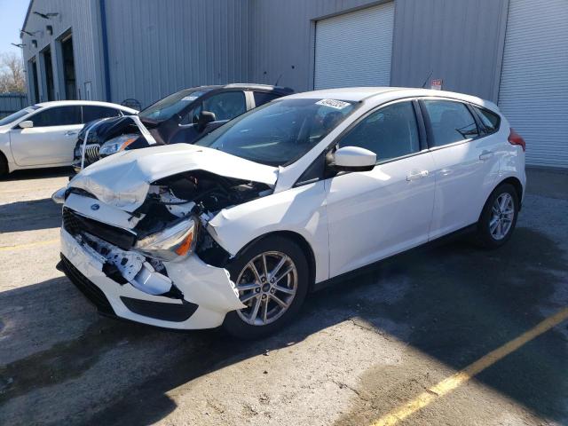 1FADP3K23JL280001 - 2018 FORD FOCUS SE WHITE photo 1