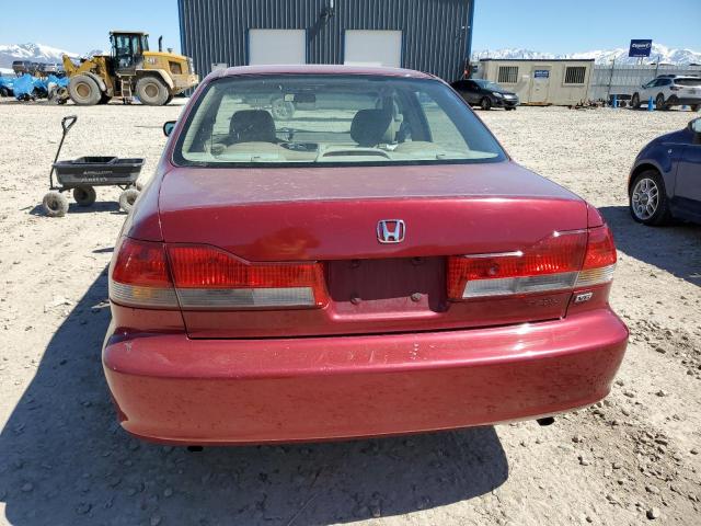 1HGCG16541A014398 - 2001 HONDA ACCORD EX RED photo 6