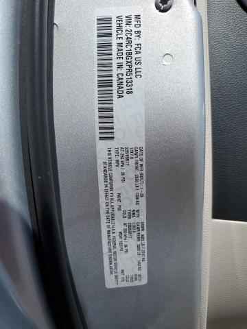 2C4RC1BGXPR513318 - 2023 CHRYSLER PACIFICA TOURING L SILVER photo 13