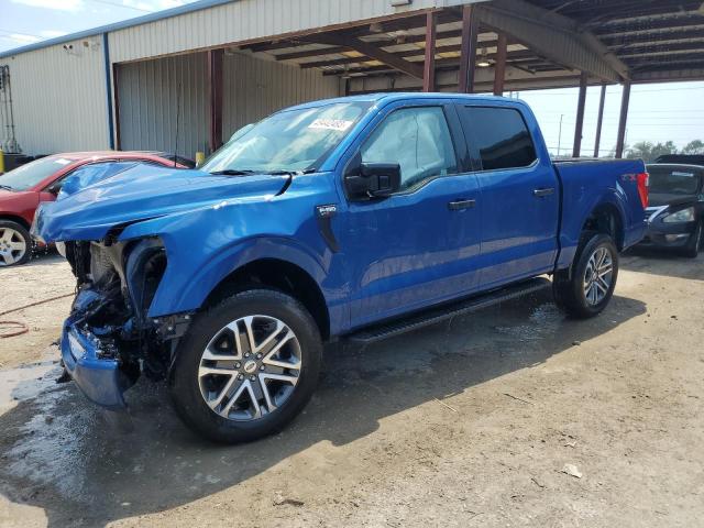 1FTFW1E58NFB95949 - 2022 FORD F150 SUPERCREW BLUE photo 1