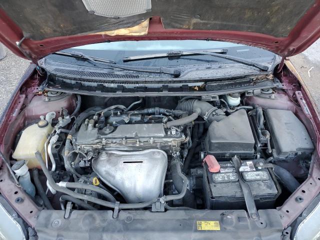 JTKJF5C76B3000992 - 2011 TOYOTA SCION TC მუქწითელი ფოტო 11