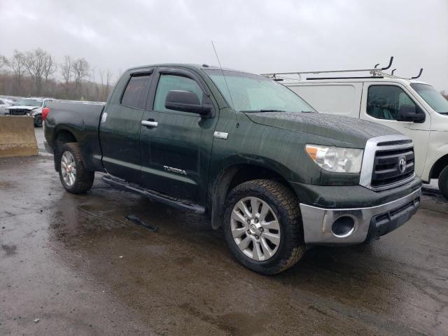 5TFUM5F12AX015580 - 2010 TOYOTA TUNDRA DOUBLE CAB SR5 GREEN photo 4