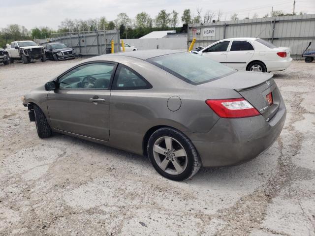 2HGFG12828H542076 - 2008 HONDA CIVIC EX SILVER photo 2