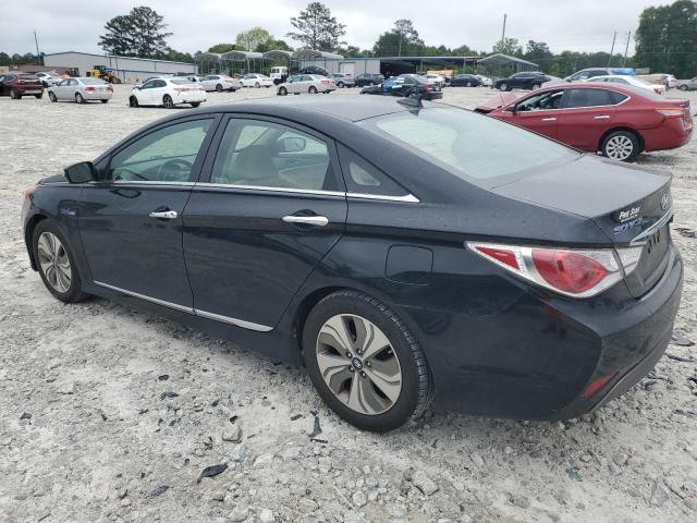 KMHEC4A49DA090007 - 2013 HYUNDAI SONATA HYBRID BLACK photo 2