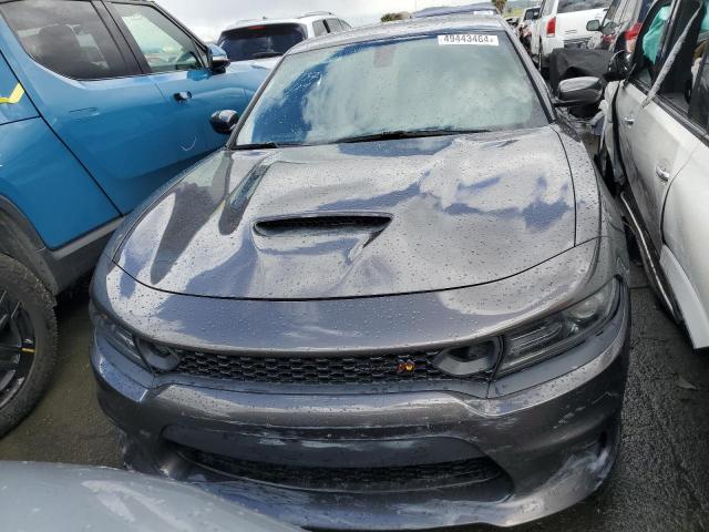 2C3CDXGJ3LH114653 - 2020 DODGE CHARGER SCAT PACK GRAY photo 5