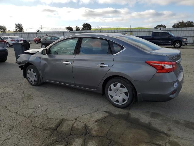 3N1AB7AP8HY334350 - 2017 NISSAN SENTRA S GRAY photo 2