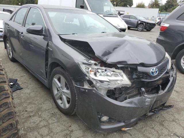 4T1BD1FK2EU131079 - 2014 TOYOTA CAMRY HYBRID BLACK photo 4