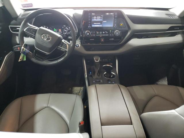 5TDGZRBH1MS544506 - 2021 TOYOTA HIGHLANDER XLE 灰色 照片 8