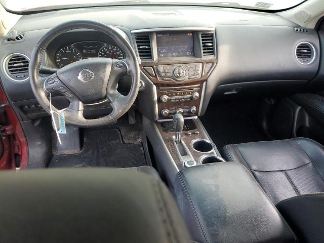 5N1AR2MM3EC727315 - 2014 NISSAN PATHFINDER S RED photo 8