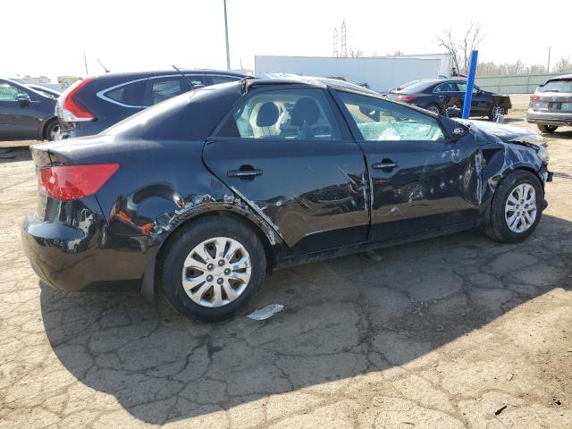 KNAFU4A21D5733895 - 2013 KIA FORTE EX BLACK photo 3