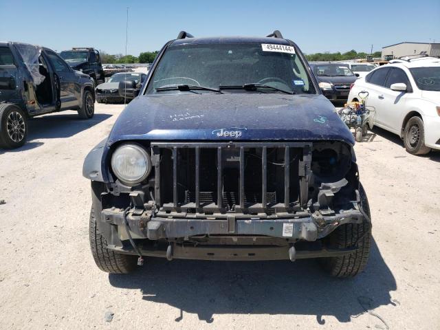 1J4GK38K26W113240 - 2006 JEEP LIBERTY RENEGADE BLUE photo 5