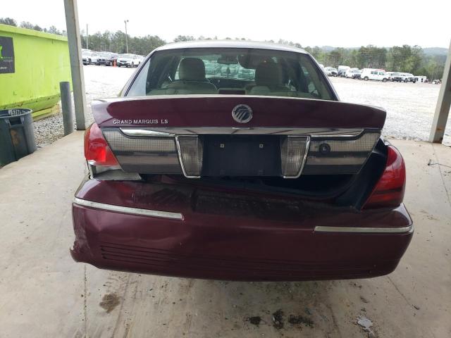 2MEHM75V77X607074 - 2007 MERCURY GRAND MARQ LS BURGUNDY photo 6