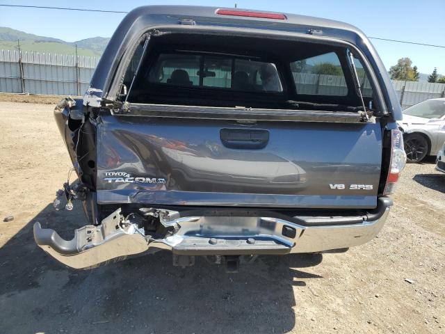 5TFUU4ENXBX008022 - 2011 TOYOTA TACOMA ACCESS CAB GRAY photo 6