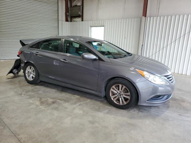 5NPEB4AC1EH864971 - 2014 HYUNDAI SONATA GLS GRAY photo 4