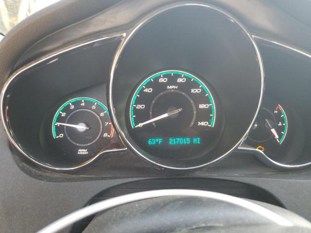 1G1ZC5EU5CF158965 - 2012 CHEVROLET MALIBU 1LT SILVER photo 9