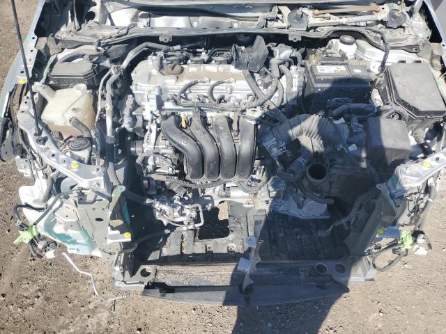 5YFEPRAE9LP049319 - 2020 TOYOTA COROLLA LE SILVER photo 11