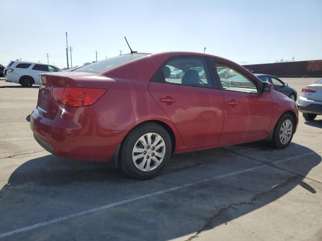 KNAFU4A22D5740452 - 2013 KIA FORTE EX RED photo 3