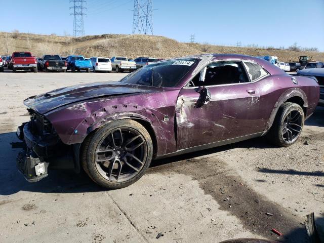 2C3CDZFJXLH184731 - 2020 DODGE CHALLENGER R/T SCAT PACK PURPLE photo 1