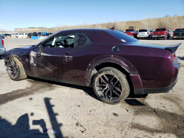 2C3CDZFJXLH184731 - 2020 DODGE CHALLENGER R/T SCAT PACK PURPLE photo 2