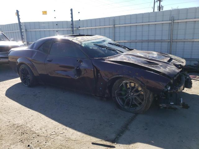 2C3CDZFJXLH184731 - 2020 DODGE CHALLENGER R/T SCAT PACK PURPLE photo 4