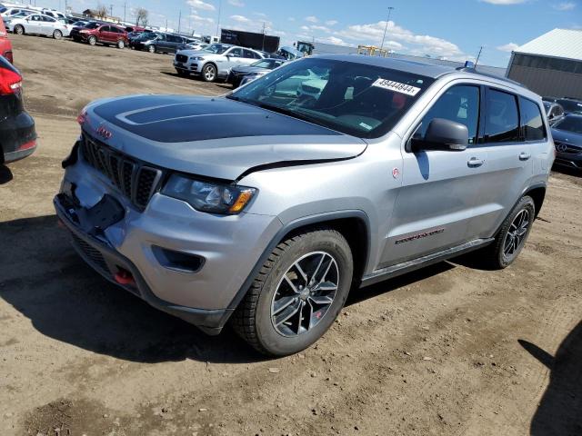 1C4RJFLT3JC130481 - 2018 JEEP GRAND CHER TRAILHAWK SILVER photo 1