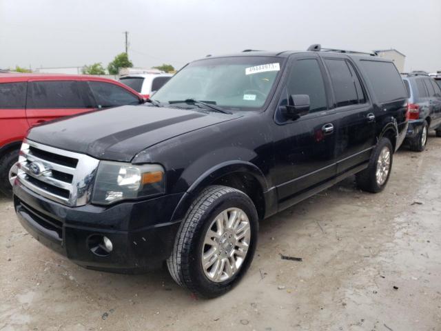 1FMJK1K58CEF62728 - 2012 FORD EXPEDITION EL LIMITED BLACK photo 1