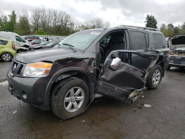 5N1AA0NC0AN623445 - 2010 NISSAN ARMADA SE GRAY photo 1