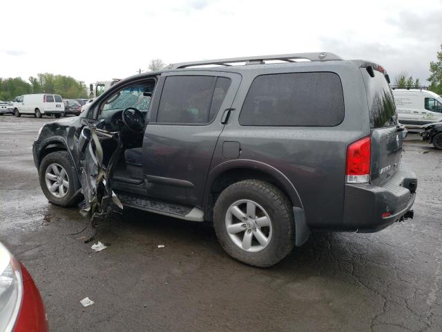 5N1AA0NC0AN623445 - 2010 NISSAN ARMADA SE GRAY photo 2