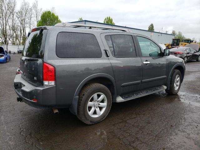 5N1AA0NC0AN623445 - 2010 NISSAN ARMADA SE GRAY photo 3