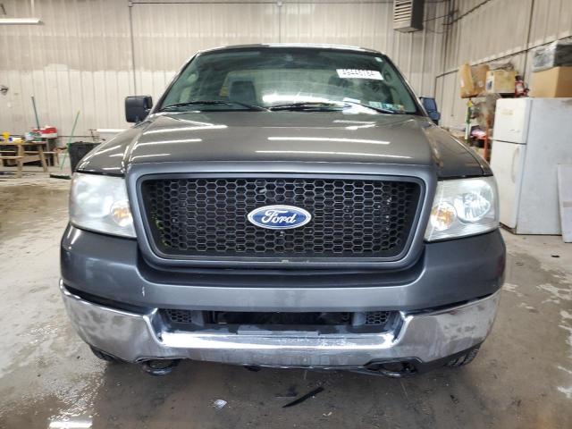 1FTRF14575NB53891 - 2005 FORD F150 GRAY photo 5