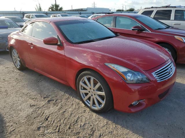 JN1CV6FE9DM772485 - 2013 INFINITI G37 SPORT RED photo 4