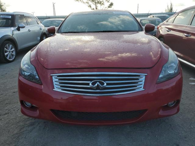 JN1CV6FE9DM772485 - 2013 INFINITI G37 SPORT RED photo 5