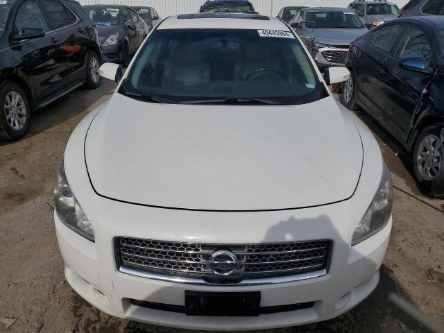 1N4AA5AP0BC812853 - 2011 NISSAN MAXIMA S WHITE photo 5