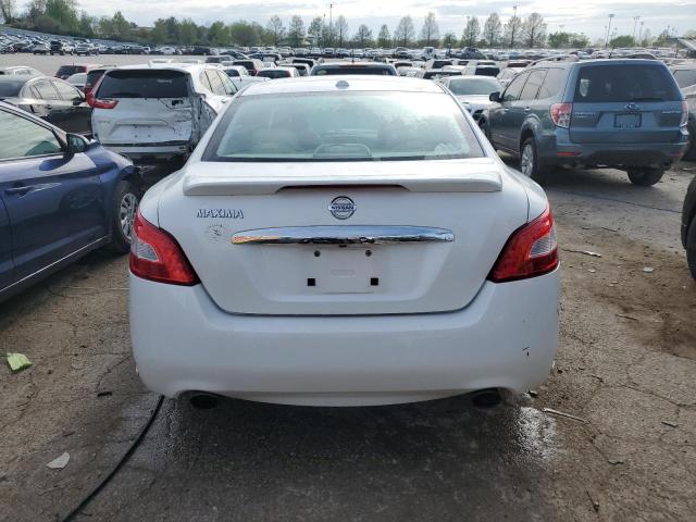 1N4AA5AP0BC812853 - 2011 NISSAN MAXIMA S WHITE photo 6